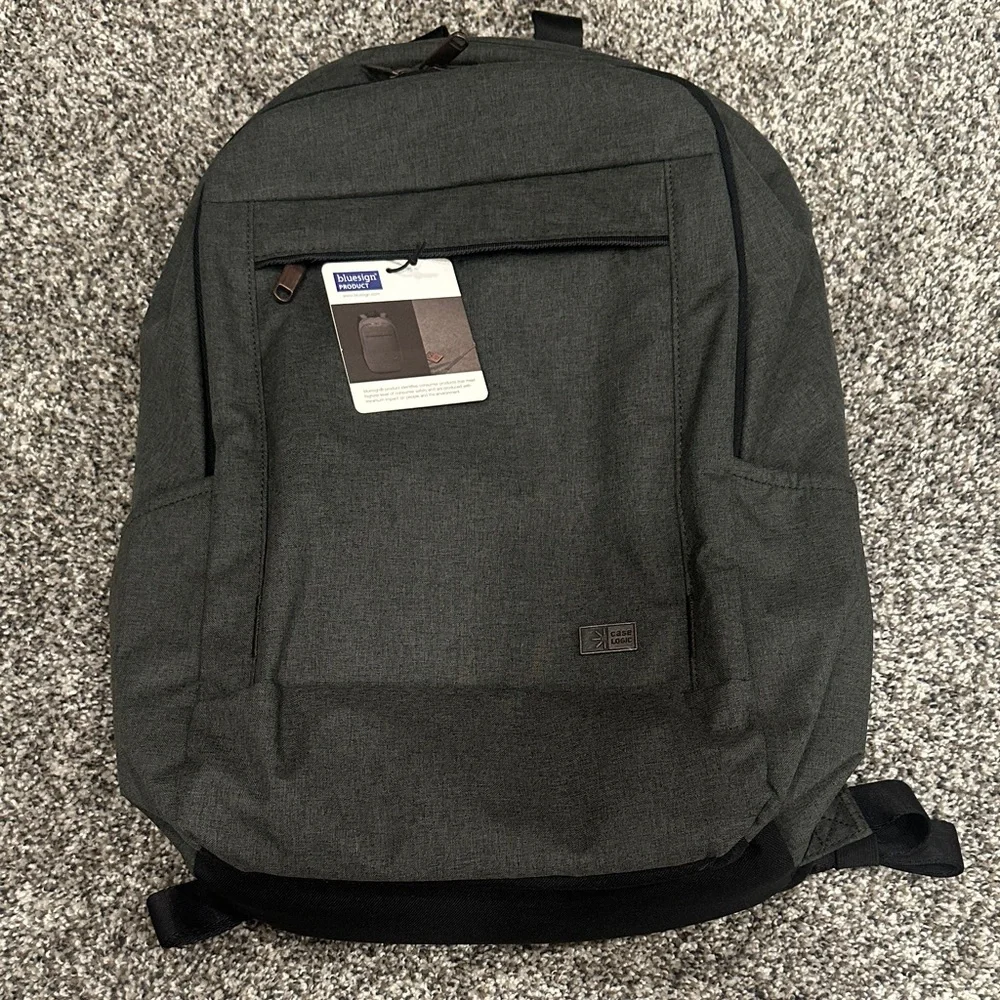 Case Logic Heritage Charcoal Backpack